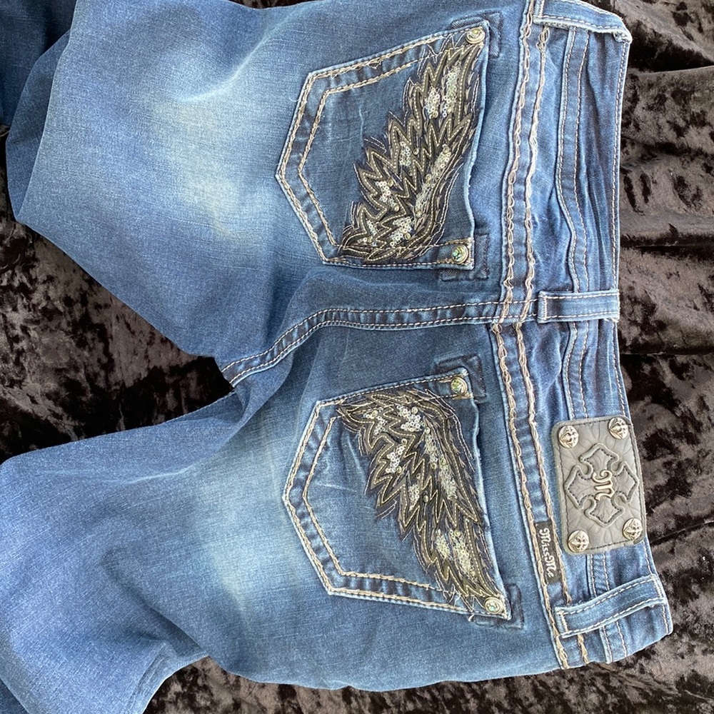 Miss Me, never worn, mid-rise, skinny jeans.  Size 30